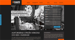 Desktop Screenshot of hafo.se